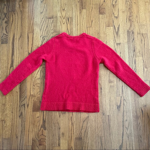 Christmas Sweater Red Gold Green Sequin Ornament Women’s Small 4-6 - Picture 5 of 7